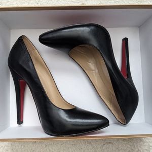 Black Christian Louboutin Heels Size 36